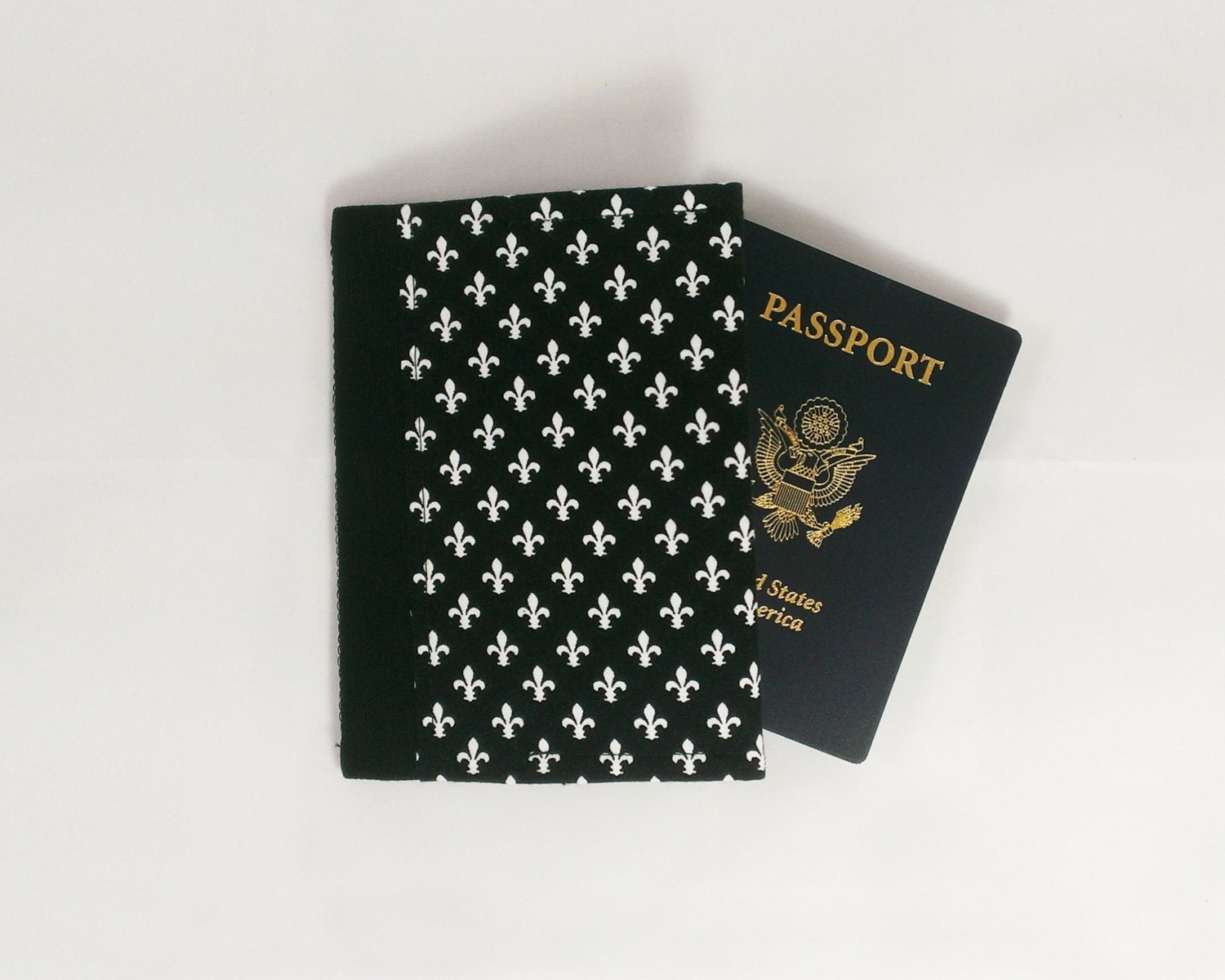 Fleur De Lis Passport Cover Women Fabric Passport Case - Etsy