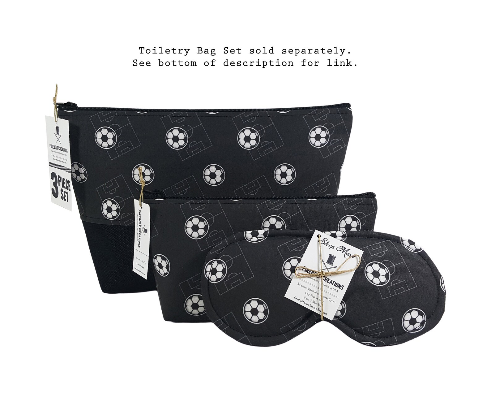 Soccer Toiletry Bag Small Soccer Gift for Him Soccer Coach Etsy