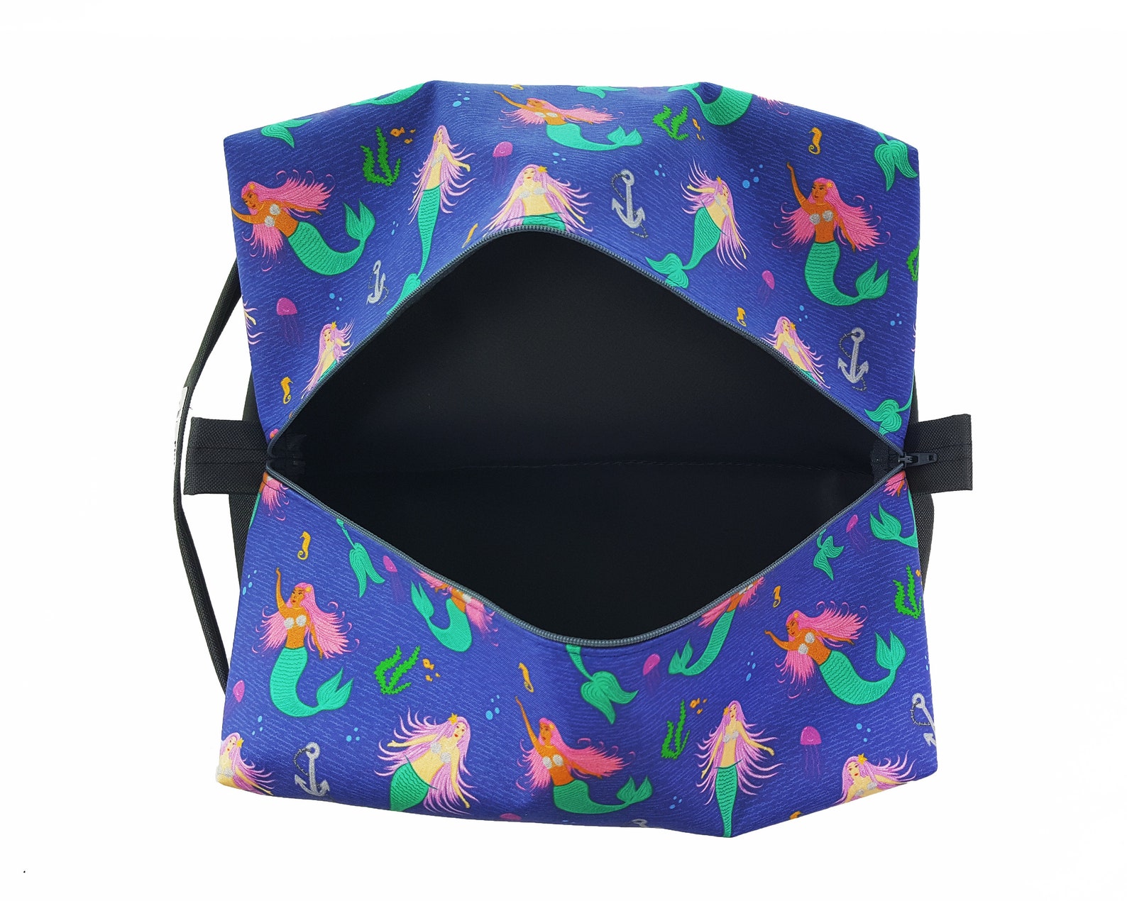mermaid travel toiletry bag