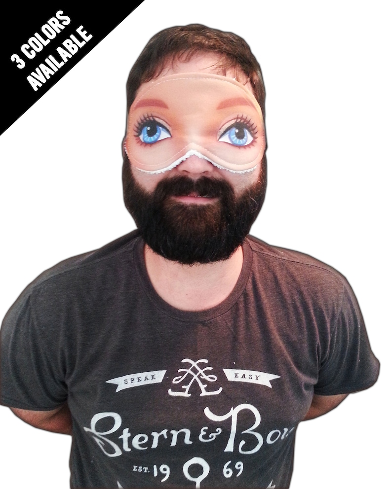 Funny Sleep Mask women men eye mask adult sleep mask funny eye Etsy