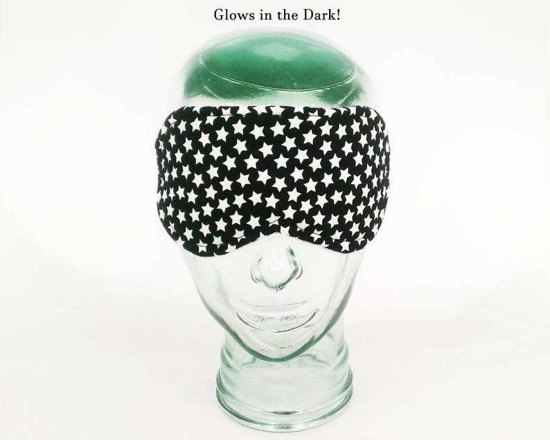 Glow in the Dark Sleep Mask stars blindfold constellation eye mask astrology sleeping mask