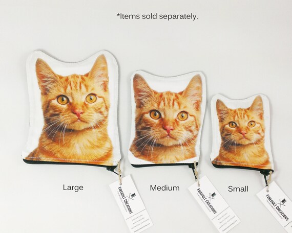 Cat zipper pouch deals