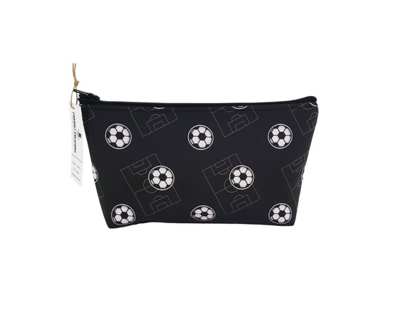 soccer player toiletry bag