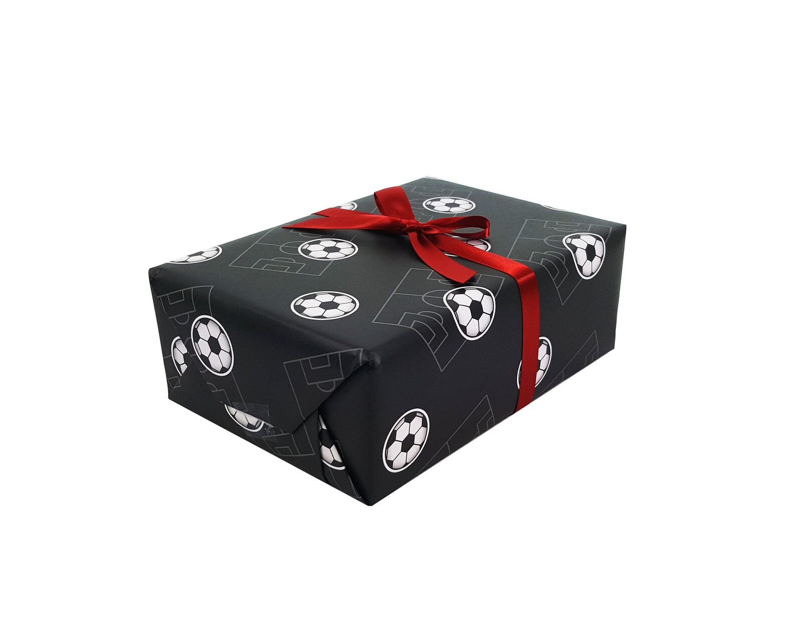 Soccer Gift Wrap Sports Wrapping Paper Sheets Soccer Gifts Etsy