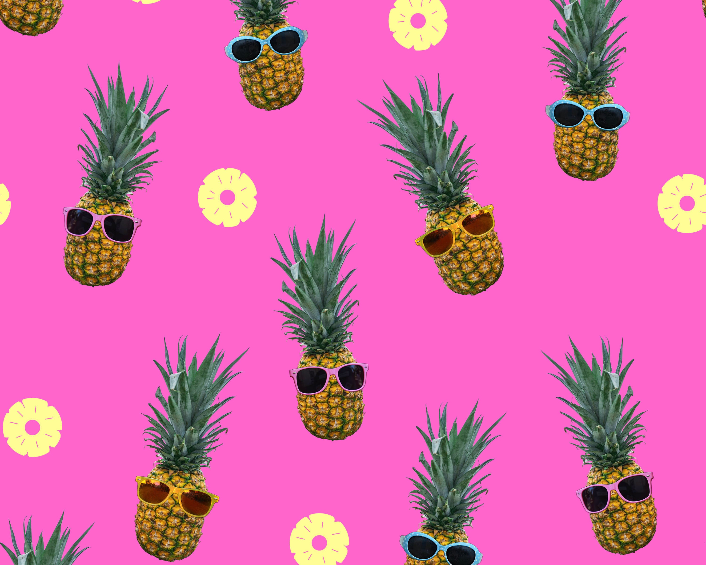 Pineapple Gift Wrap Pink Pineapple Gifts Gift Wrapping Paper - Etsy