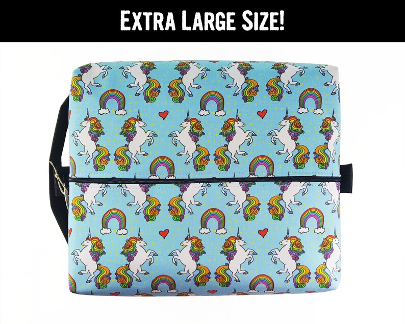 Unicorn Toiletry Bag Women Rainbow Cosmetic Bag Unicorn Etsy
