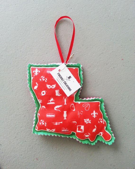 Louisiana Christmas Ornament Cajun Navy Cajun Art Cajun Home Etsy