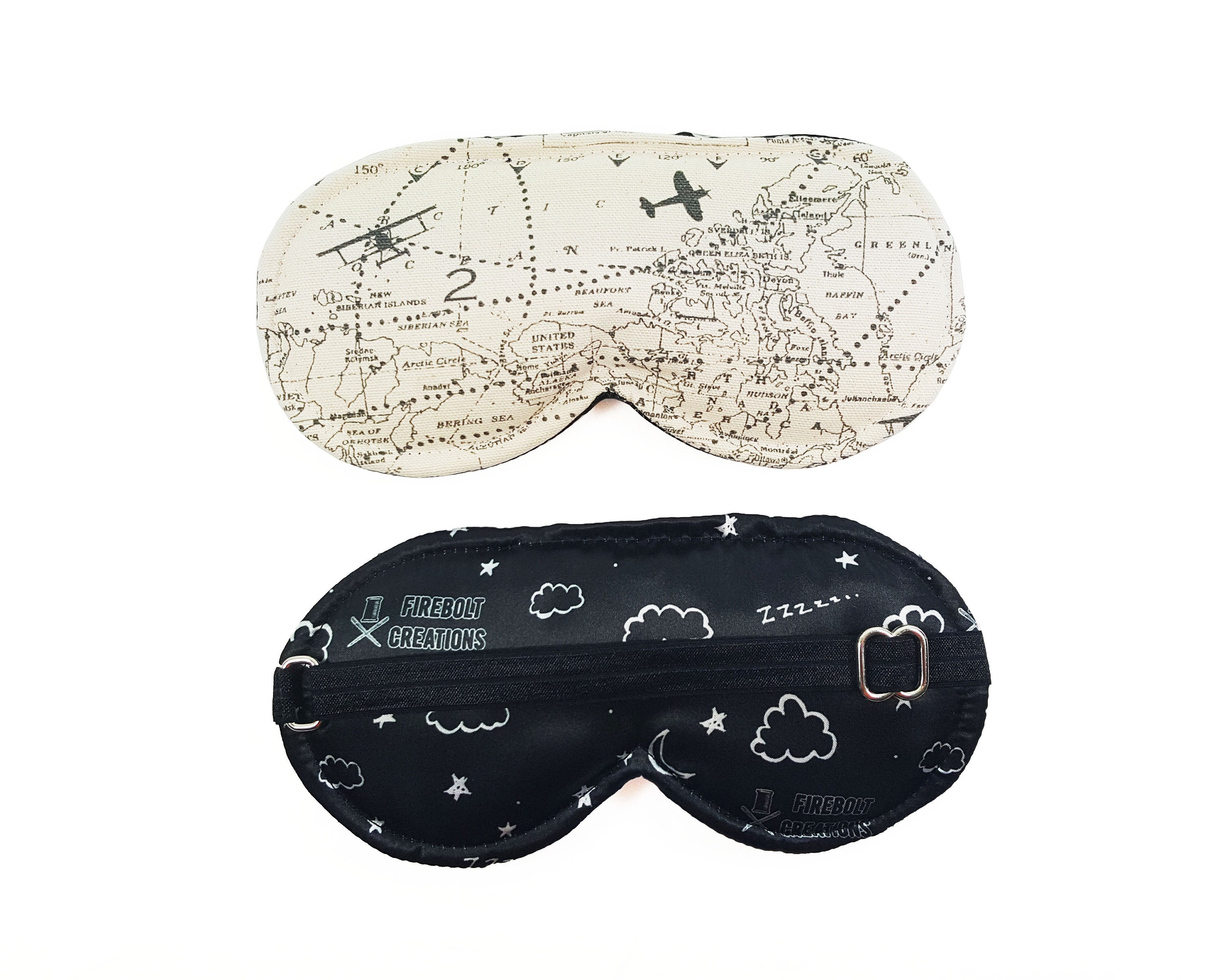 Airplane Sleep Mask World Map Eye Mask Travel Accessories Eye | Etsy