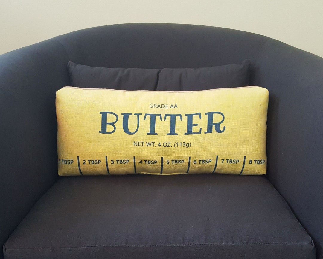 Butter hot sale yellow pillows