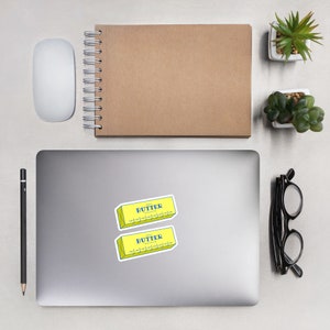 Butter Sticker Set - Vinyl - chef gift, baker, foodie