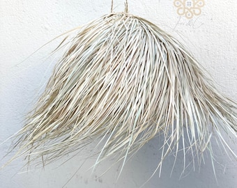 Boho straw Doum ceiling light
