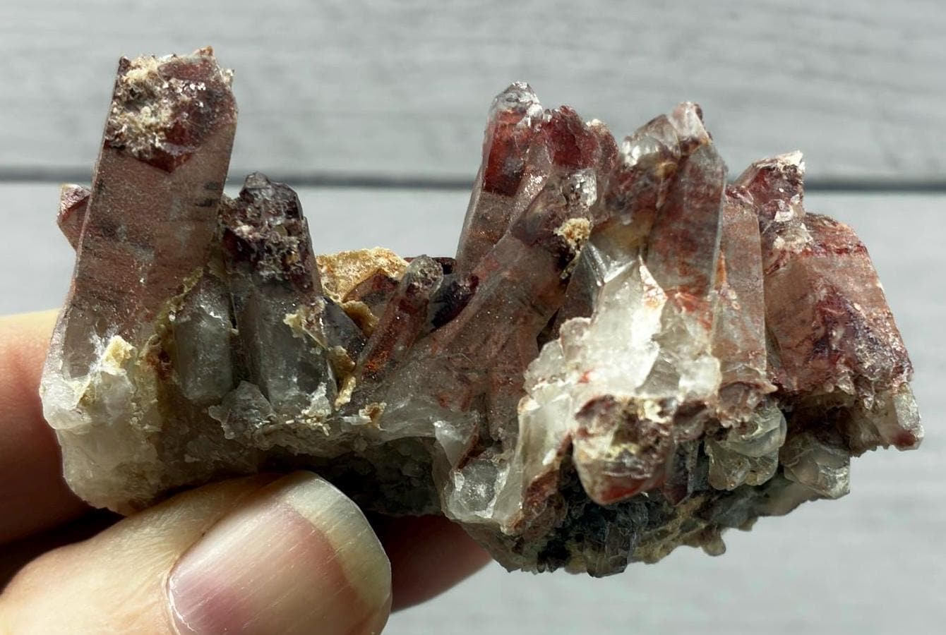 Iron Stained Quartz - Etsy