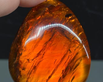 Two Insect Inclusions – South Sumatra Amber – Indonesia – 20g