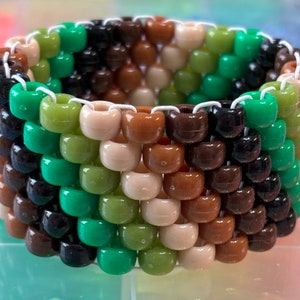 Cool camp kandi cuff bracelet