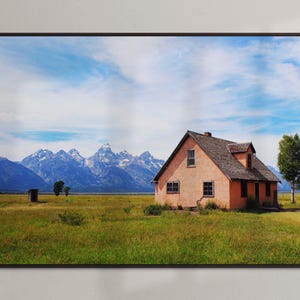 Grand Teton Nationalpark - Landschaft Fotografie - Wyoming - Jackson Hole - Wandkunst - INSTANT DOWNLOAD - Printable Poster