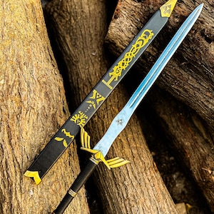 Handforged Legend of Zelda Master Sword Replica: Cosplay, Collectors & Decor