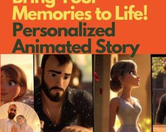 Personalized Animated Video, Immortalize Your Memories with Animation | Unique Video Gift, Bring Your Memories to Life