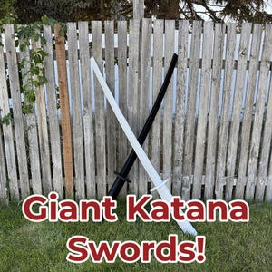 Giant Katana Swords | Collapsible Sword | Cosplay Weapon | Plastic Toy Sword
