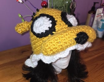 Jake The Dog Crocheted Bucket Hat