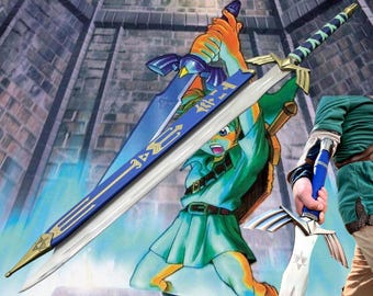 FULL TANG Carbon Steel Master Sword SHARPENED Skyward Limited Edition Deluxe