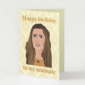 The White Lotus Chelsea Birthday Card