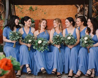 Convertible Infinity Bridesmaid Dress - Multi Wrap Wedding Gown