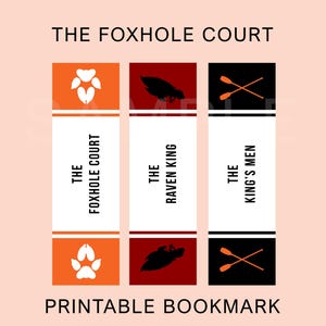The Foxhole Court Printable Bookmarks