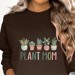 Plant Mom digitale PNG-Datei, Zimmerpflanzen Clipart, Botanische Kunst, digitaler Download, Pflanzenliebhaber, transparenter Hintergrund, Sofort Download