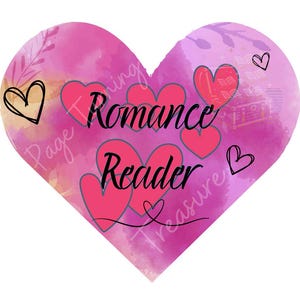 Romance Reader Holographische Sticker
