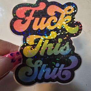 Holographic sticker