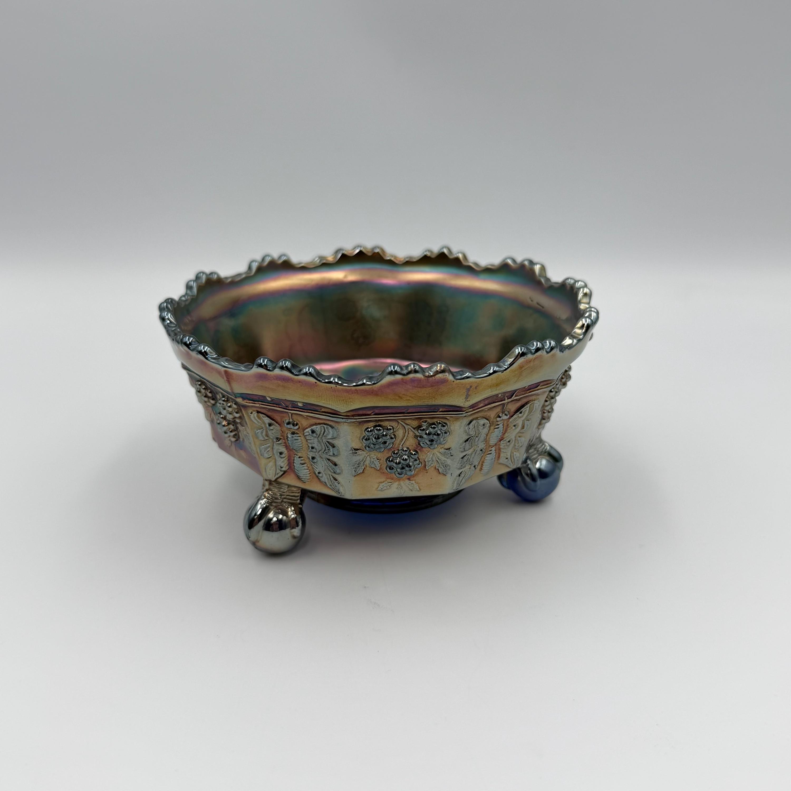 Fenton Butterfly Carnival Glass - Etsy