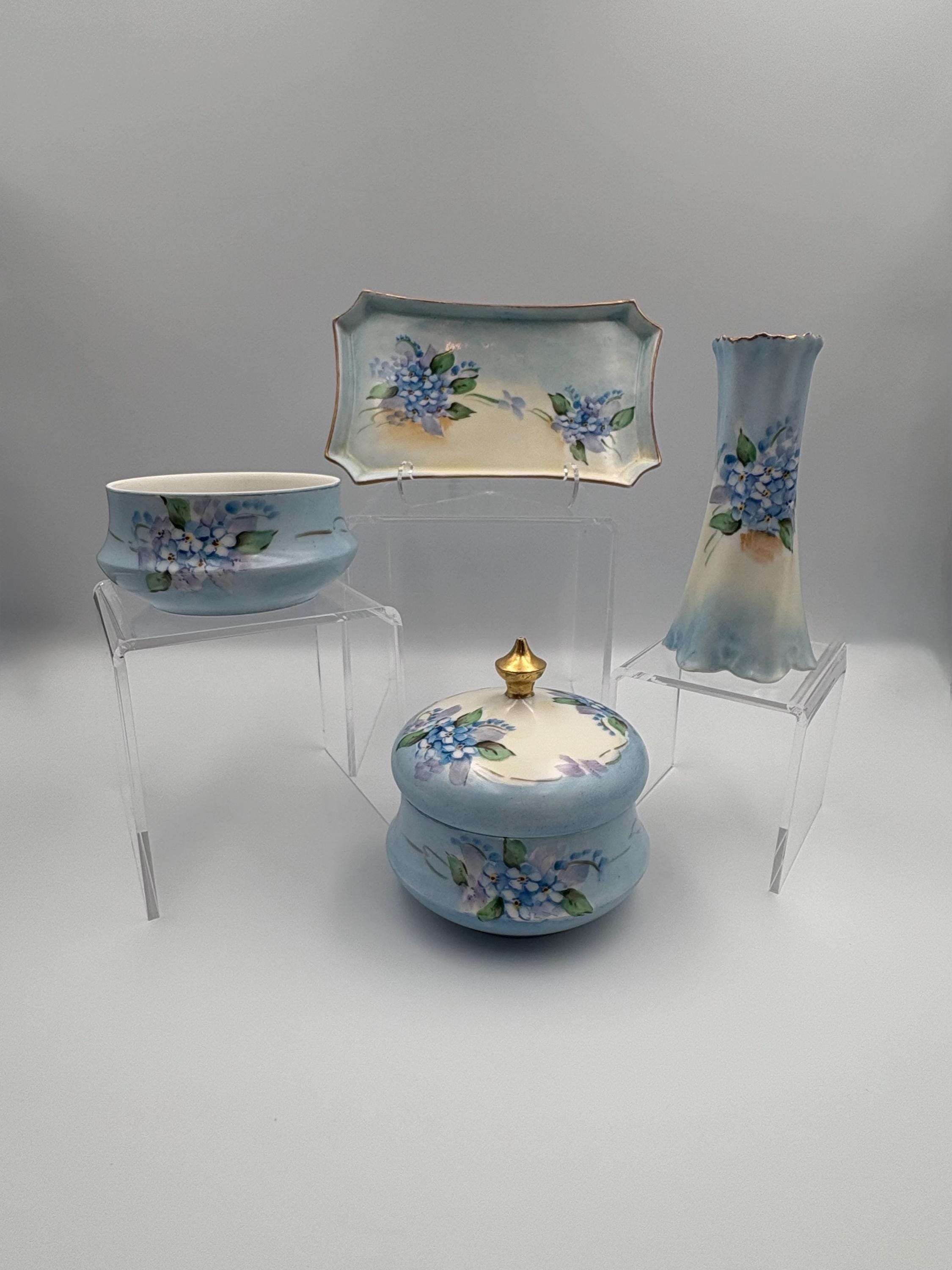 Limoges Vanity Set - Etsy