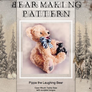 Teddy Bear Pattern Sewing PDF - Pookie the Panda Bear 10