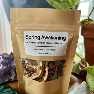 Spring Awakening Simmer Pot | Ritual & Renewal | Herbal Simmer Pot for Cleansing, Calm and Fresh Energy