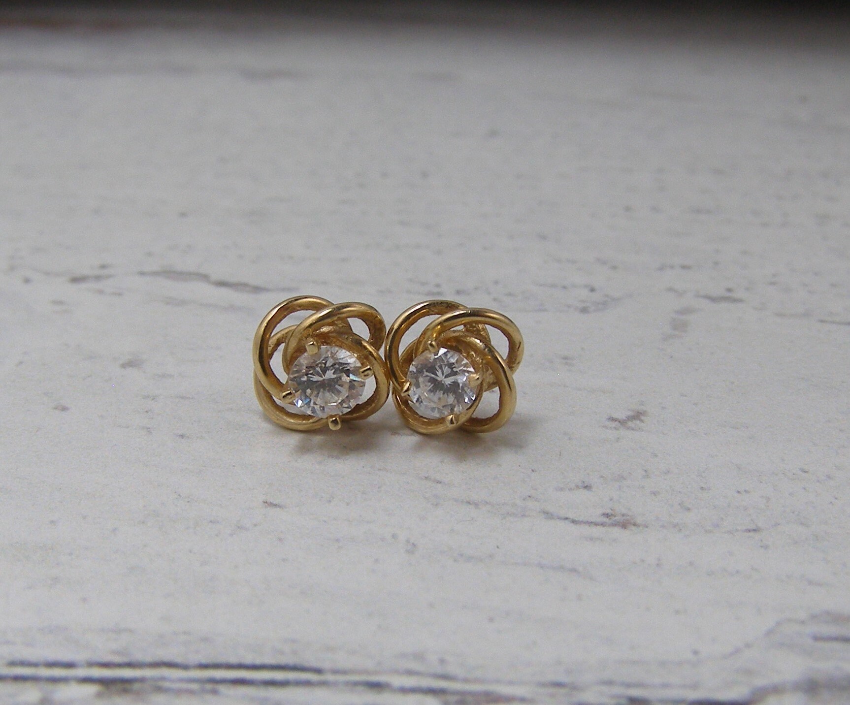 ■VINTAGE HOLLYWOOD■ Lump Knotted EarringsVH25NNEA106V VH24 1950 Coro Silver Earrings – Retro Kandy Vintage
