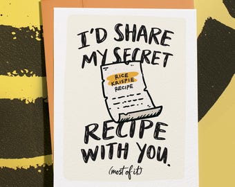 Funny Friendship Card, Thank You Greeting for Best Friend, Family, Partner Appreciation Gift