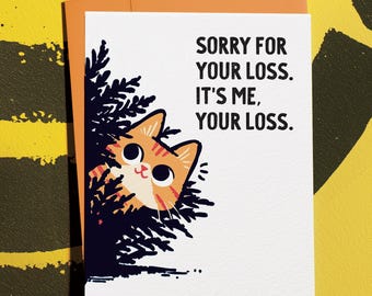 Funny Going Away Card: Snarky Card for Leaving Coworker