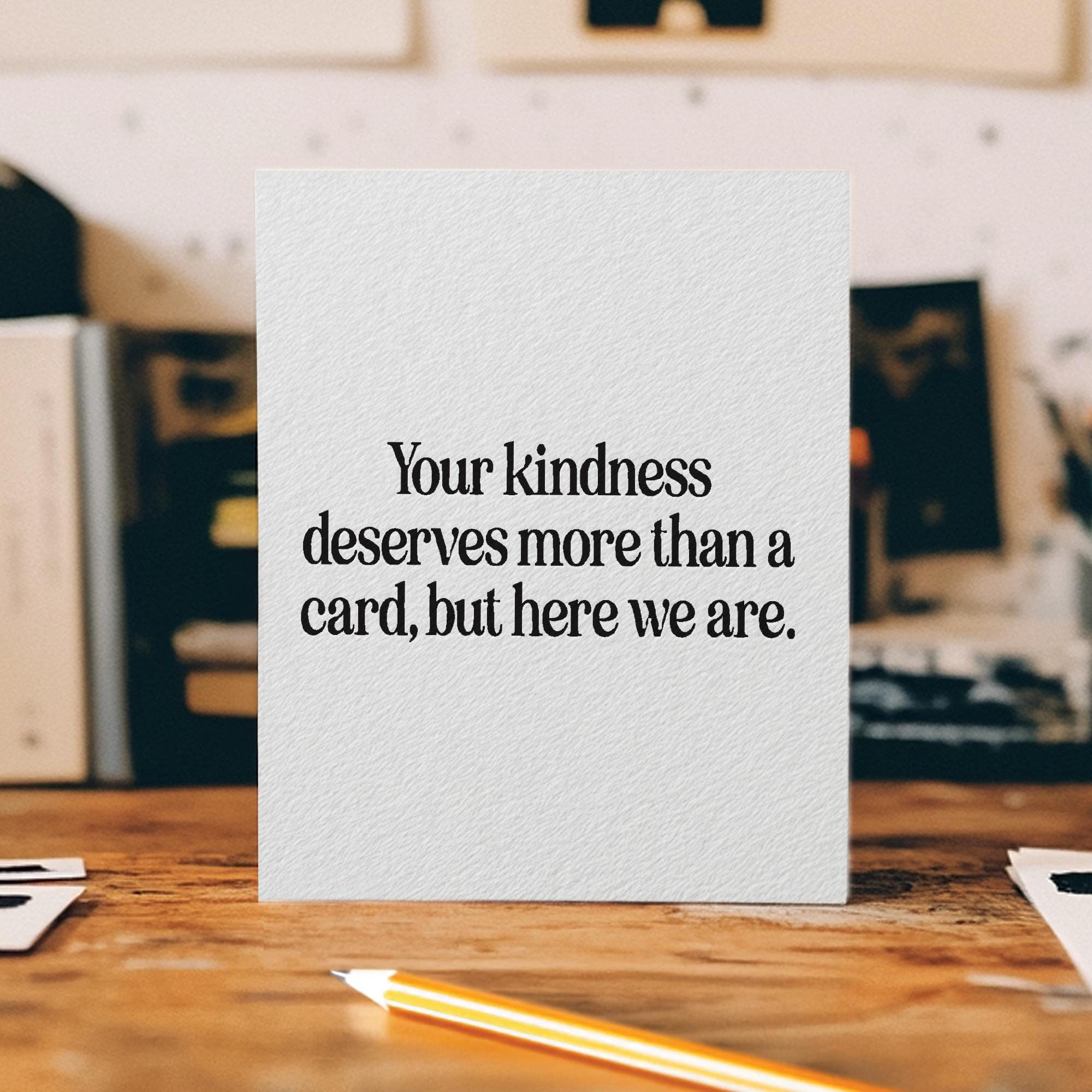 Generosity Card Thank You Notes For Generosity