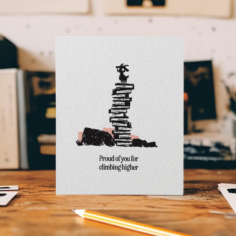 Graduation Goat Funny Goat Graduation Card: Academic Achievement Congratulations - Etsy