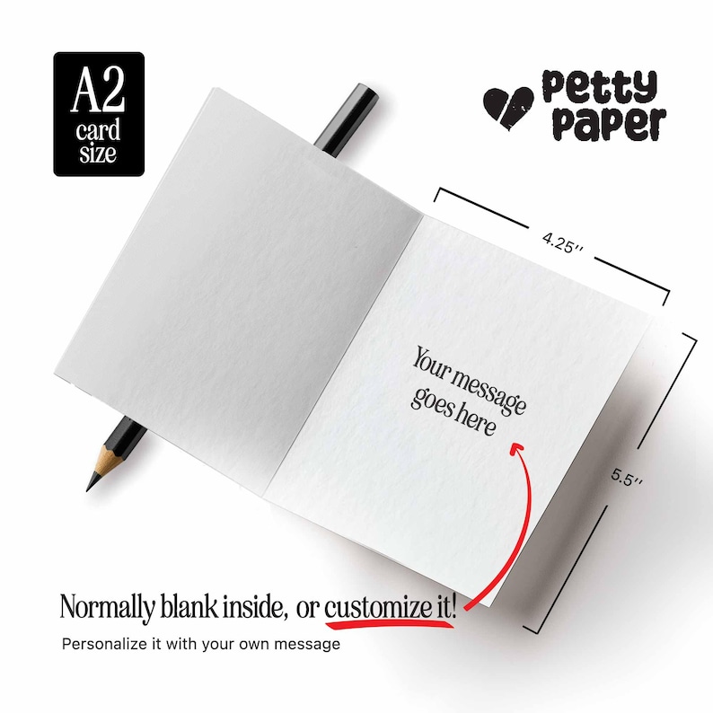 Father's Day Card, Minimalistic Greeting for Parent, Sarcastic Stationary for Dad, Last Minute Card for Dad, Sorry You Deserve More Papa
