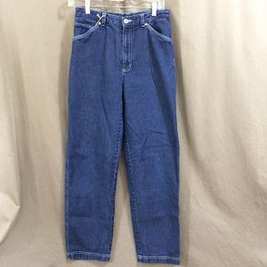 Jean Femme Liz & Co. - Taille 8 (US) - Coupe Droite, Longueur 32 Pouces - Coton Stretch - Occasion Excellent état