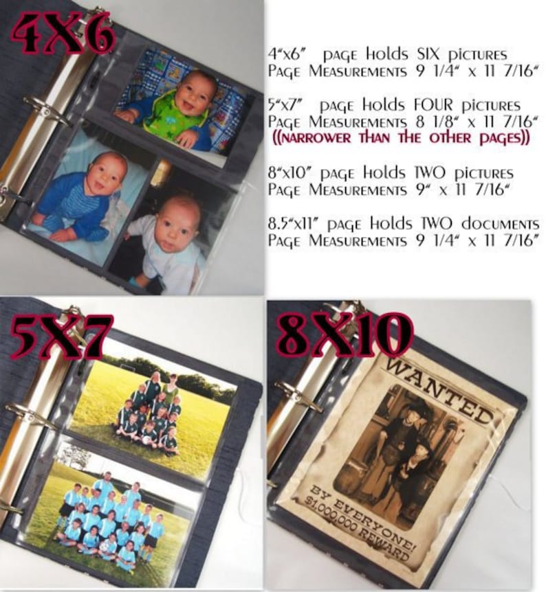 Photo Album Baby Boy Baby Memory Book Personalized Scrapbook Shower Gift 4x6 5x7 8x10 Picture Pregnancy Journal Red Orange Yellow Flames