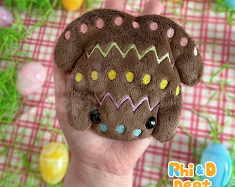 Chocolate Scented Beanie Pocket Frog Plush Stuffed Animal | HANDMADE TO ORDER