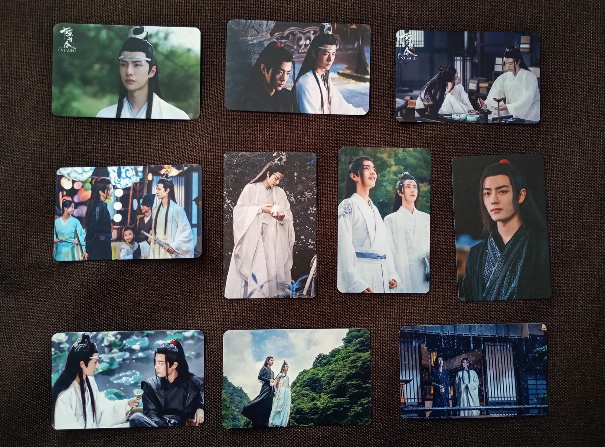 The Untamed Photo Card Set Gift, Lan Zhan, Wei Wuxian, Wangyibo