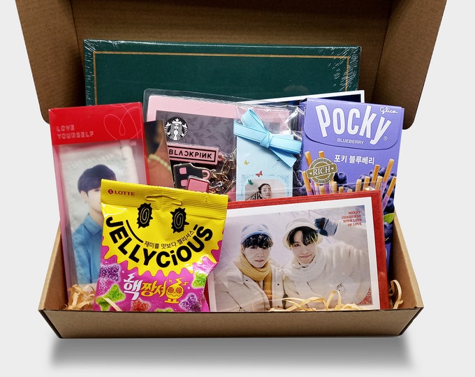 KPOP Album Mystery Box - Includes 1 album + kpop goods