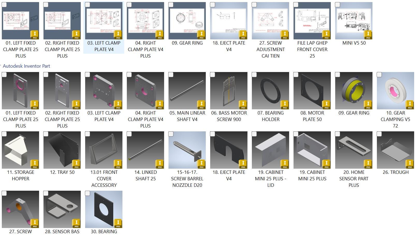 Mini Plastic Injection Molding Machine Design Plan - Etsy