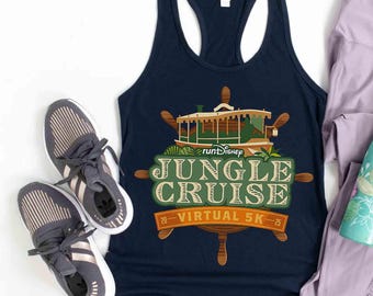 runDisney Runner 5K Jungle Cruise Tank Top, Every Mile Is Magic Women's Tank, Disneyland runDisney Virtual Series 2026 Shirt, Disney Running