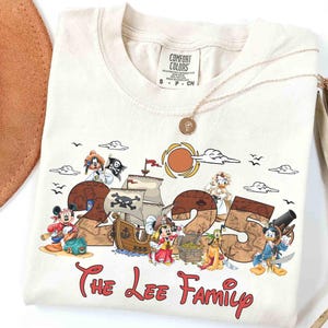 Personalized Disney Princess Characters Pirates Shirt, Yo Ho Yo Ho A Pirate&#39;s Life for Me, Disney Cruise Line Shirt, Family Cruise 2025 Trip