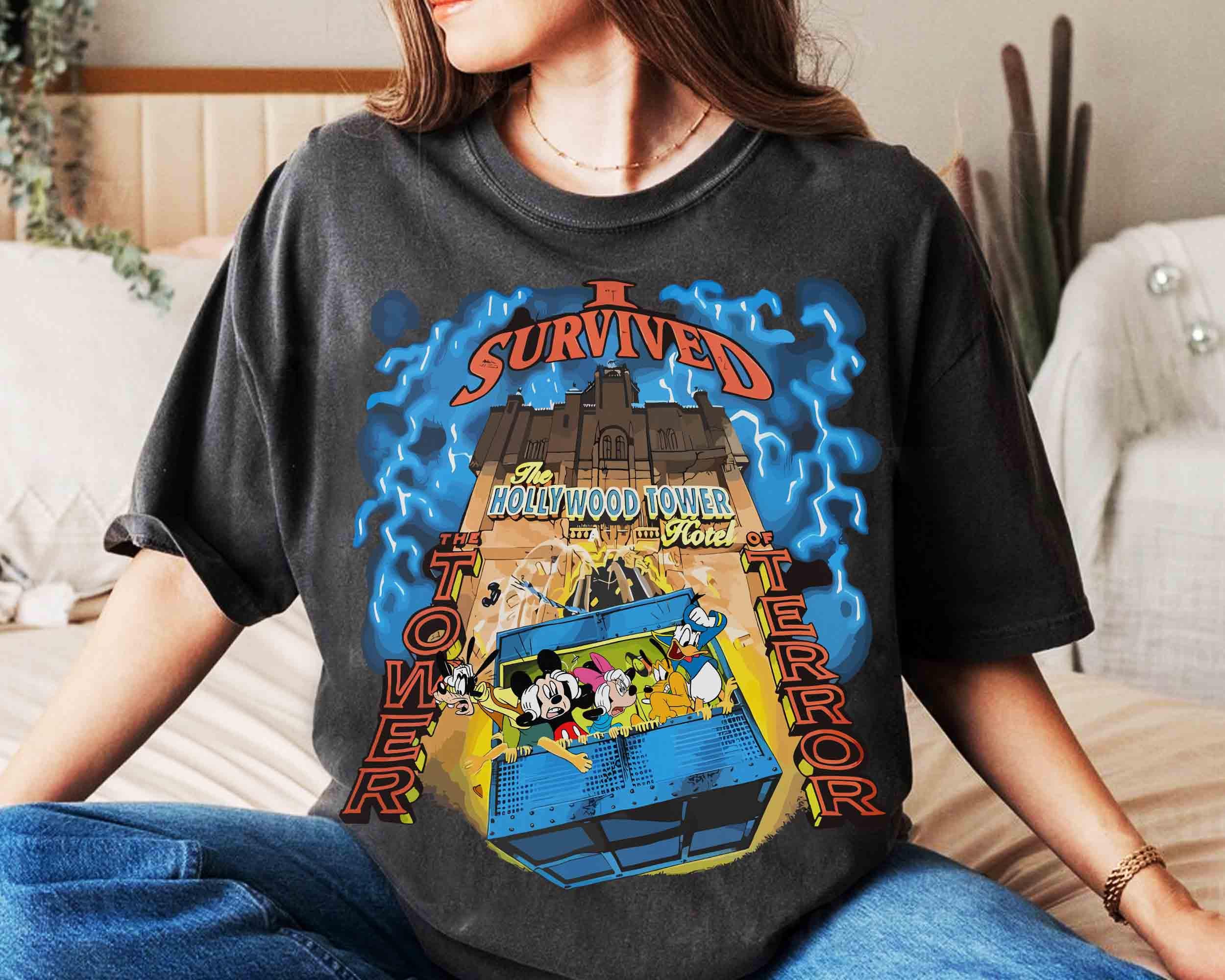 I Survived Tower of Terror Shirt - Etsy