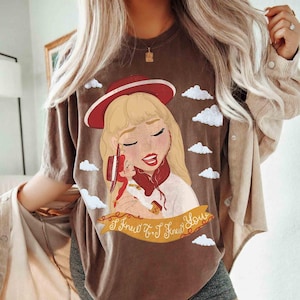 Comfort Colors Toy Story 5 Music Portrait T-shirt, Disney Pixar Toy Story Family Trip Gift, Jessie Cowgirl Music Tee, Western Country Tshirt image 1